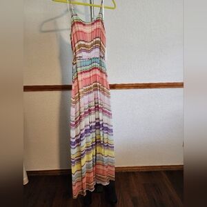 Charlie Jade pleated 100% silk dress